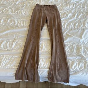 Out From Under Urban Outfitters Aria Seamed Flare Pants